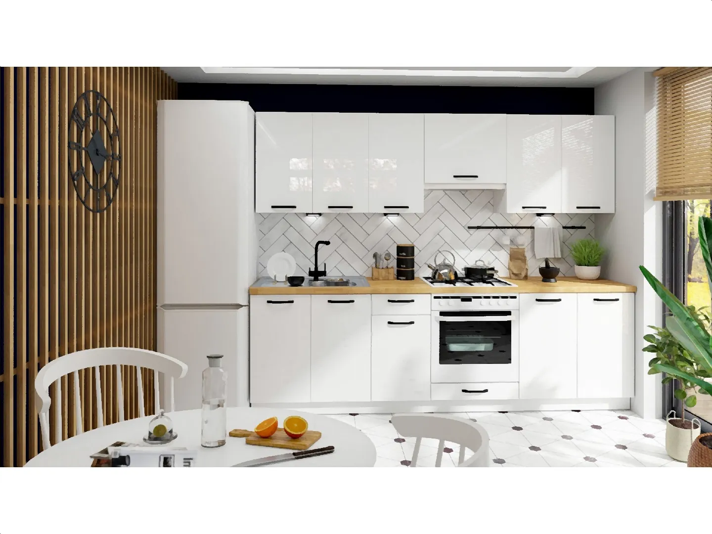 BRW-KUCHNIA-top-line-260-cm-bialy-polysk-xlargea-VV Komplet Top Line 260