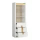 BRW-Regal-alameda-72-cm-z-3-szufladami-i-3-polkami-bialy-polysk-xlargeb-2-VV Regał Alameda 72cm