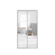 BRW-Szafa-Flex-szafa-120-flex-kolor-korpusow-bialy-kolor-frontow-lustro-bialy-polysk-102491-xlarge-VV Szafa Flex 120/45