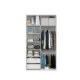 BRW-Szafa-Flex-szafa-120-flex-kolor-korpusow-bialy-kolor-frontow-lustro-bialy-polysk-102582-xlarge-VV Szafa Flex 120/66