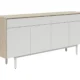 BRW_-_Komoda_ema_180_cm_z_4_drzwiami_i_2_szufladami_jackson_hickory_jasny_szary_-_2-VV Komoda Ema
