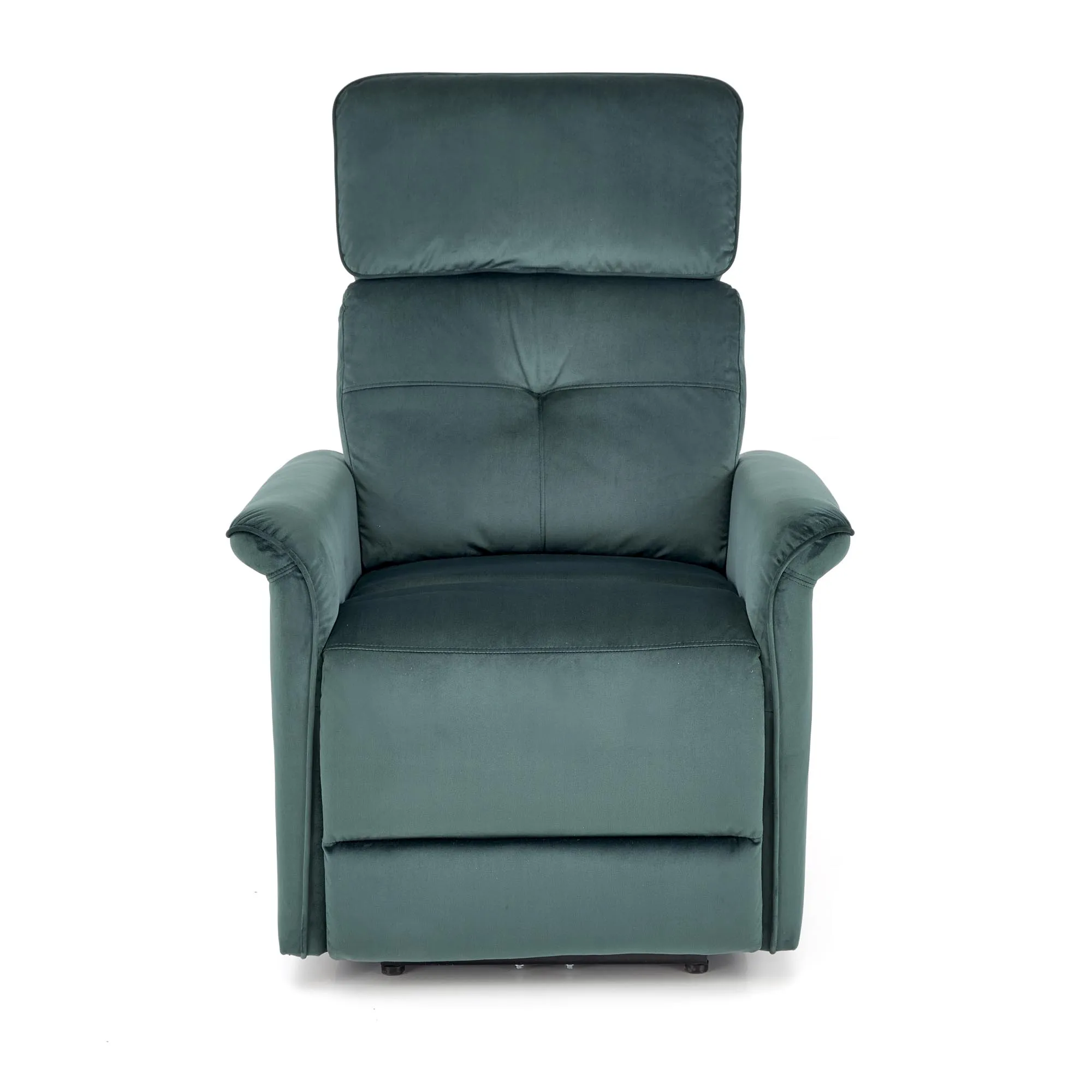 HALMAR-FOTEL-SEMIR_ZIELONY_FRONT-VV Fotel Semir USB