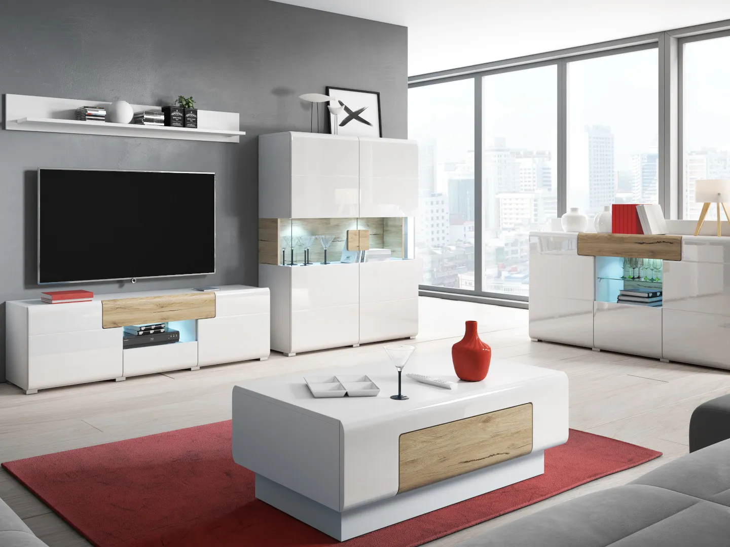 HELVETIA-KOLEKCJAToledo-2494DW-dab-san-remo-bialy-1440-1080-VV Komoda Toledo 26