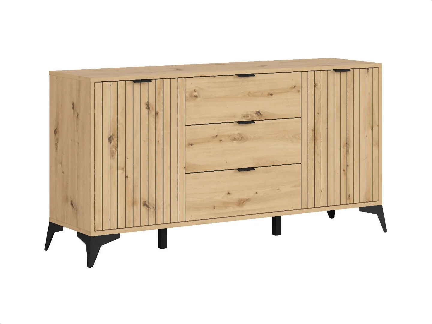 brw-lamea-komoda-150-cm-z-2-drzwiami-i-3-szufladami-dab-artisan-1440x1080-1-VV Komoda Lamea