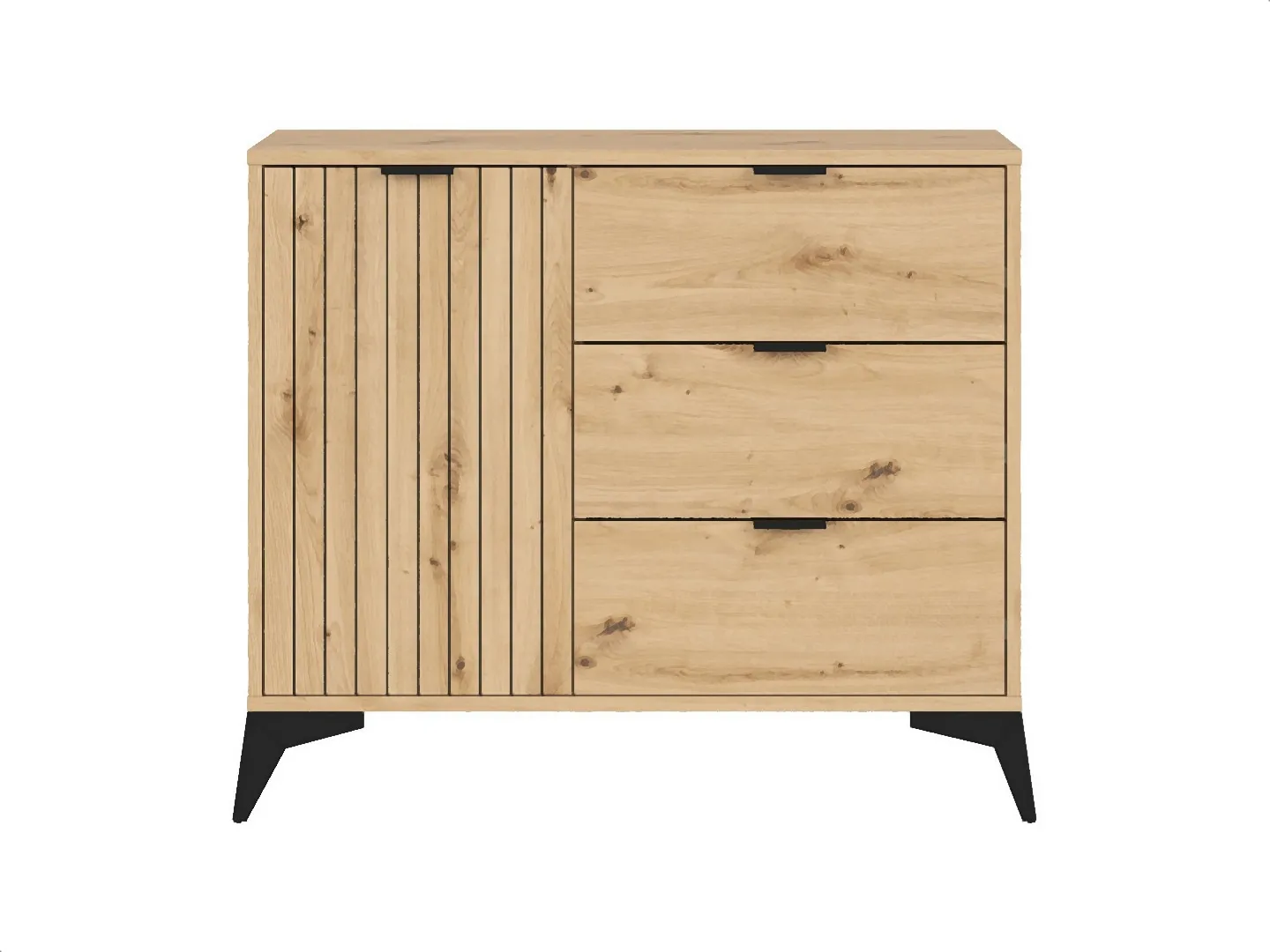 brw-lamea-komoda-90-cm-z-drzwiami-i-3-szufladami-dab-artisan-1440x1080_1-VV Komoda Lamea