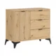 brw-lamea-komoda-90-cm-z-drzwiami-i-3-szufladami-dab-artisan-1440x1080_2-VV Komoda Lamea