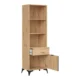 brw-lamea-regal-60-cm-z-drzwiami-i-szuflada-dab-artisan-1440x1080-1-VV Regał Lamea