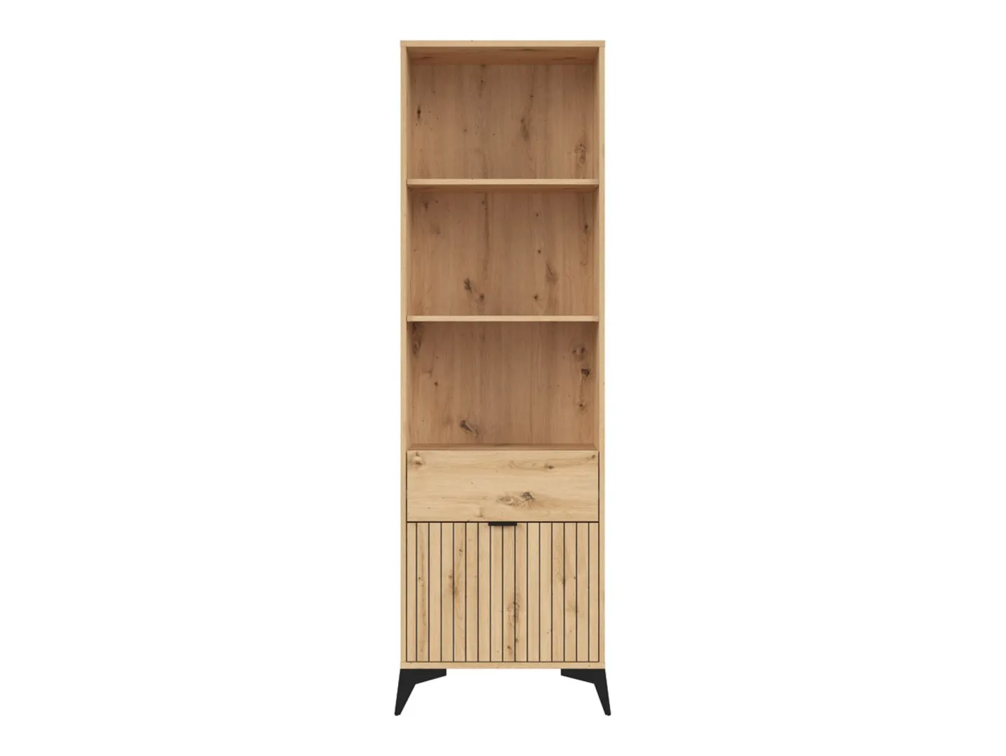 brw-lamea-regal-60-cm-z-drzwiami-i-szuflada-dab-artisan-1440x1080-2-VV Regał Lamea