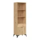 brw-lamea-regal-60-cm-z-drzwiami-i-szuflada-dab-artisan-1440x1080-3-VV Regał Lamea